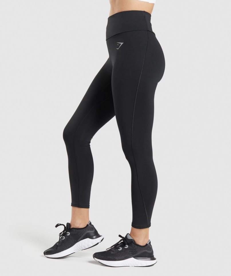 Women's Gymshark Speed Leggings Black | NZ 4BPDCX